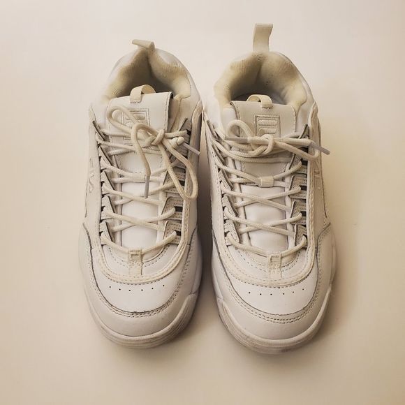 Fila Womens Sneakers, White, Size 9 - Picture 1 of 4